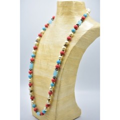 R.J Graziano Vintage Crystal Necklace Beaded Station Neiman Marcus $190 NOS BinE