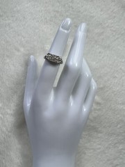 Antique Edwardian Platinum “Toi et moi” Diamond Ring Size 5