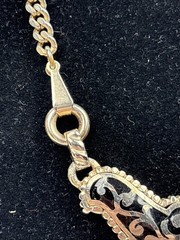 Vintage Barclay Necklace, Brooch & Earrings Set RARE Art Deco Design