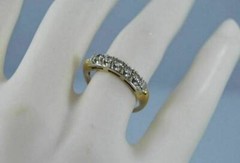 0.70 CT White Round Cut CZ Art Deco Vintage Style Wedding Solid 925 Silver Ring
