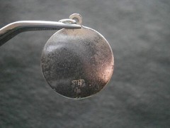 Date to Remember Vintage Sterling Silver Charm Pendant 3.0g No Engraving