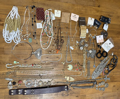 Vintage Modern Costume 69 Pieces Jewelry Lot Name Brand Necklace Earrings