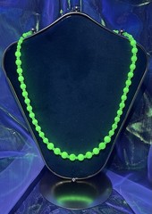 2000s Vintage Uraniua 1930s Art Deco Style Graduated Necklace 18”