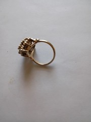 vintage womens 18k hge ring