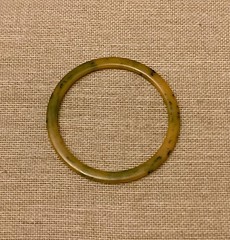 Vintage Bakelite Bangle Bracelets Lot Yellow Green Marbled Stackable 8″