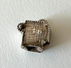 Sterling silver vintage charm, opening Cinderella’s castle
