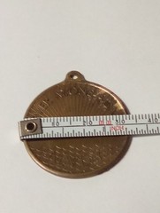 NEVER ALONE AGAIN NEW DAY LOGO PENDANT GREAT FOR ANY VINTAGE COLLECTION!