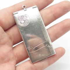 MARATHON 925 Sterling Silver Antique Benevolent Protective Order of Elks Case