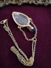 Camphor Style Glass Bottle Lariat Necklace Co