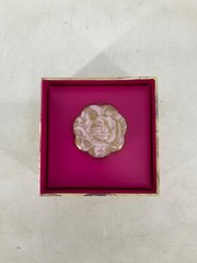 RARE Royal Albert 100 Years Anniversary Brooch Golden Roses Porcelain NEW IN BOX