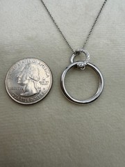 Sterling Silver 0.66ctw Diamond Necklace