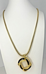 Jewelry Lot 1980s Black and Yellow Gold Tone incl Monet, Trifari, and more