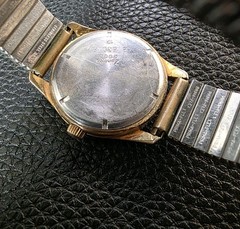 Vintage Working ZentRa 2000 Mechanical Watch Gold Tone Expansion Band 1970’s