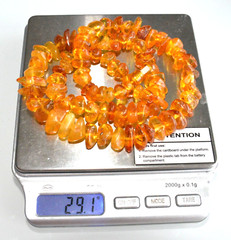 29gr RUSSIAN SOVIET BALTIC AMBER BEAD NECKLACE 琥珀 BRACELET STONE PENDANT EARRING