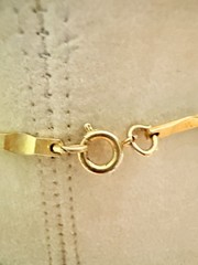 VTG 16” ART GOLD PLATED PENDANT NECKLACE – Costume Jewelry