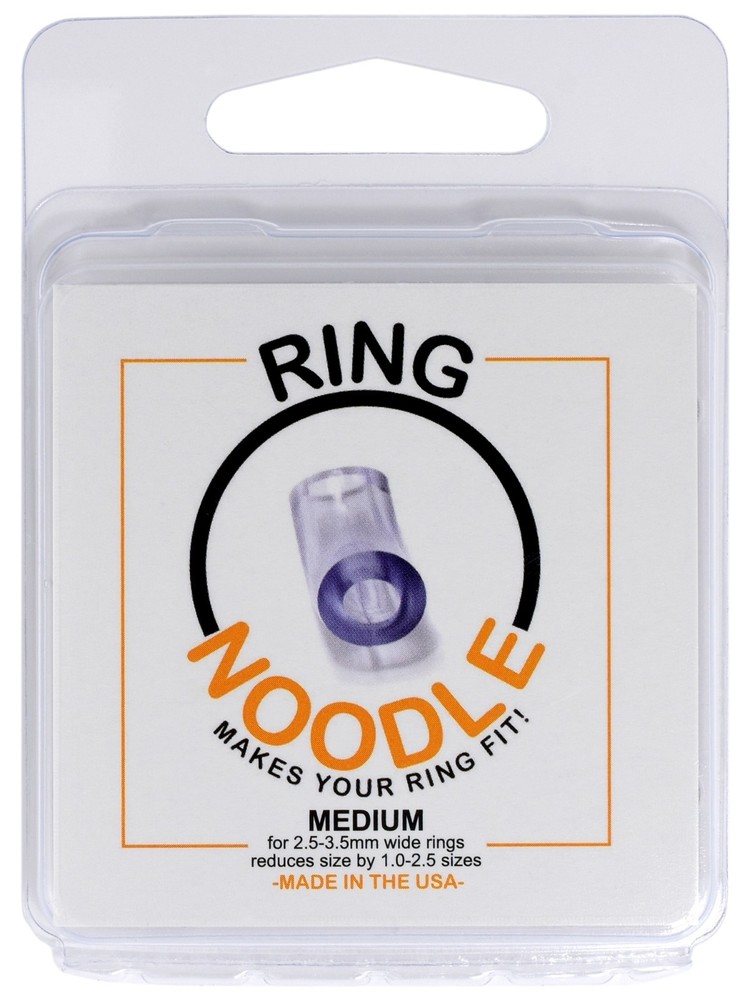 RING NOODLE – Ring Guard, Ring Size Reducer – Package of 9 (MEDIUM)