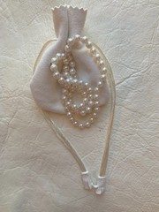 Dainty 18.5″ Akoya Pearl Necklace, 5-6mm, Sterling Clasp