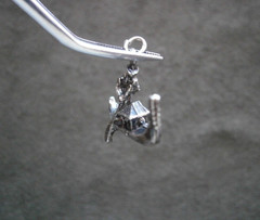 Gondola & Gondolier Venice Vintage Sterling Silver Bracelet Charm Pendant 3.1g