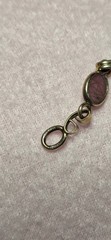 VTG 1/20 14K GOLD FILLED MULTI GEMSTONES CARVED BRACELET 7.5″ L