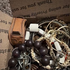 Vintage to Now Jewelry Lot All Wearable Necklaces & Bracelets No Broken. Box BN6