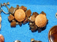 Vintage Costume Jewelry Lot EARRINGS 14 pairs + 3 unmatched