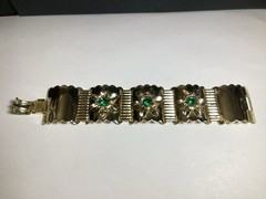 PRETTY 18” SIGNED NAPIER NECKLACE GOLDTONE ADJUSTABLE LENGTH STYLISH