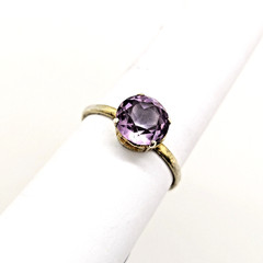 Vintage Luxury Soviet RING Silver⭐875 stamp Star USSR -size: 9US (19mm)| UA #15