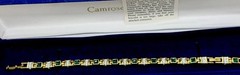 Camrose Kross Jackie Kennedy Simulated Emerald Bracelet New In Box