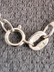 Dachshund Dog Pendant Necklace 925 Sterling Vermeil Gold Plated Modena Italy Y2k