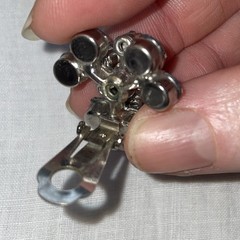 Vintage Juliana “BOOK PIECE” AB Crystal Starburst Brooch & Clip Earrings #1355