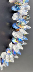 Vintage Vendome Austrian Aurora Borealis Crystal Rhinestone Cluster