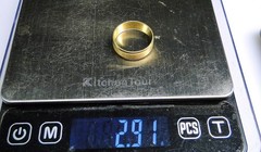 Vintage 14K Artcarved Brushed Gold Wedding Ring Unisex Band 6 1/2-6 3/4
