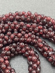 Vintage Red Garnet Necklace