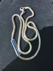 Sterling silver 925 made in Italy chain necklace vintage 20 inches 15.5 Grams