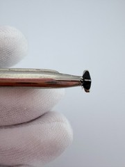 General Dynamics Silver Tone Submarine Tie Clip by Balfour