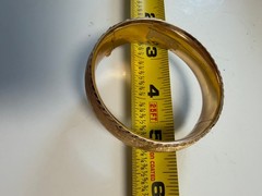 Vintage SOLID 14KT Gold Stamped 7″ Bracelet 31.8 Grams New Old Stock