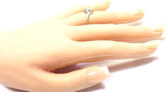 Antique Art Deco 1920’s Diamond Engagement Ring 14K-18K Size 6 UK-L1/2 EGL USA