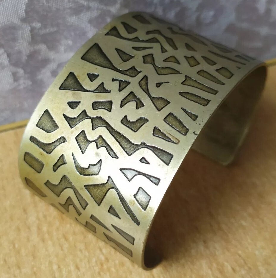 Vintage old retro bracelet Wonderful Cuff Bracelet Armenia Melchior USSR Soviet