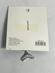 Hildie & Jo Silver Fishbone Pendant NWT Silver Unique Fish Necklace Jewelry
