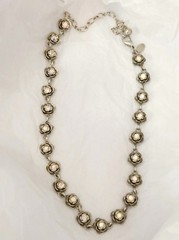 Vintage Premier Designs Primrose Aurora Borealis Flower Necklace