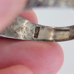 Vintage Men’s Persian 925 Sterling Silver Honey Agate Signet Ring Size 11.75