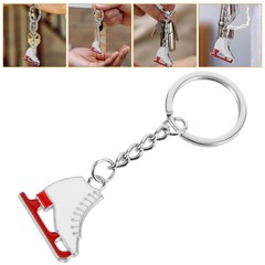 1PC Zinc Alloy Key Chain Wear-resistant Roller Skate Decorative Bag Pendants