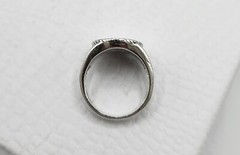 Designer Vintage Shube’s Dakota West Sterling Silver Cherub Angel Ring Size 5