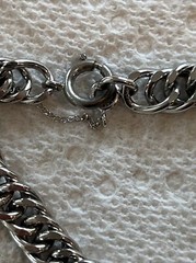 vrg sterling silver charm bracelet No Charms On It
