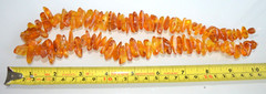 69gr RUSSIAN SOVIET BALTIC AMBER BEAD NECKLACE 琥珀 BRACELET STONE PENDANT EARRING