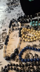 15 Vintage Retro MCM Beaded Necklace Various Colors