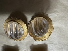 Lot Of 20 Retro Clip On Earrings with assorted Metals And Styles