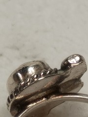 Vintage Silver Southwestern MOP Ring – Size 5.25