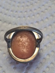 Cameo Vintage 800 Silver Ring, Brooches, Necklace & Earring Rings Judy Lee Group