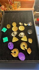 Vintage 1980s-1990s Assorted Statement Earring Collection (Lot of 7 Pairs)
